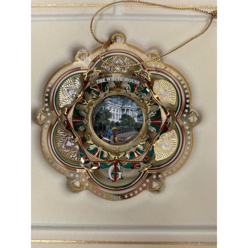 Official White House‎ Historical Association Christmas Ornament 2005 New In Box